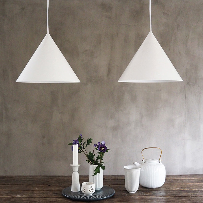 Benjamin Pendant Lamp – Minimalist Conical Metal Architectural Pendant Light