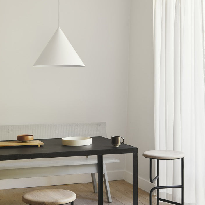 Benjamin Pendant Lamp – Minimalist Conical Metal Architectural Pendant Light