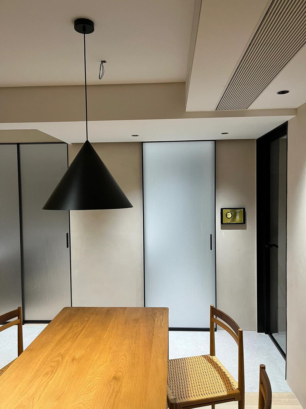 Benjamin Pendant Lamp – Minimalist Conical Metal Architectural Pendant Light