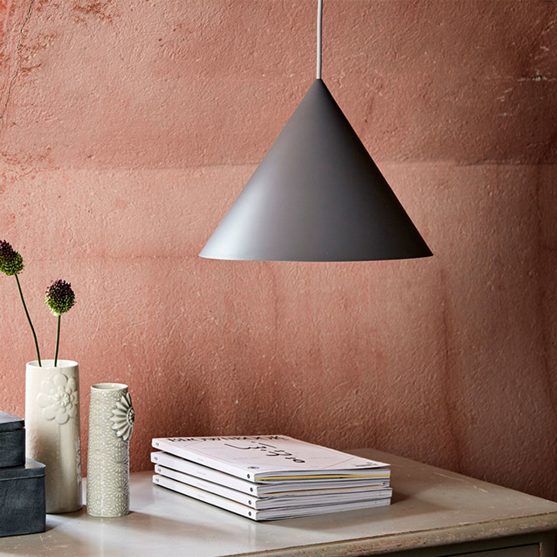 Benjamin Pendant Lamp – Minimalist Conical Metal Architectural Pendant Light