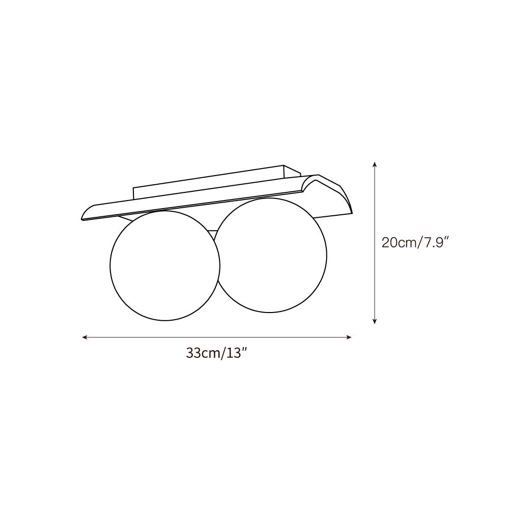 Bianca Globe Ceiling Lamp – Natural Travertine Stone & Glass Globe Ceiling Light