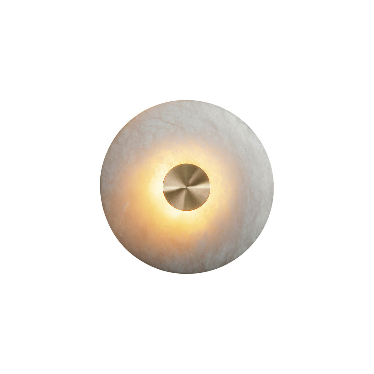 Bide Alabaster Wall Lamp – Refined Brass & Genuine Alabaster Wall Sconce