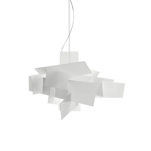 Big Bang Chandelier – Dynamic Explosive Geometric Acrylic & Steel Chandelier