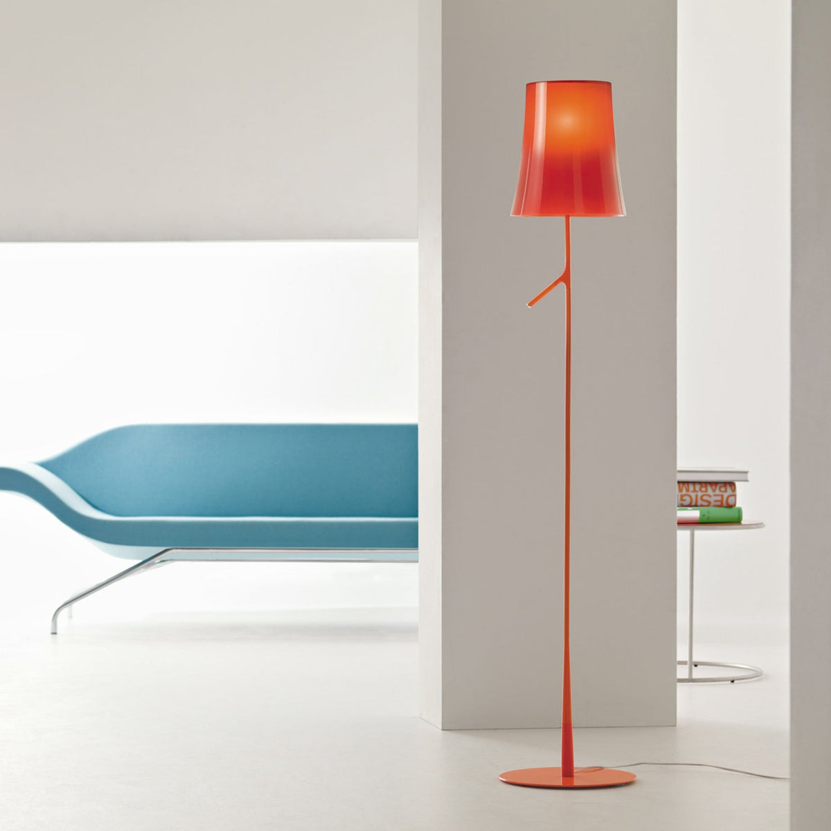 Birdie Floor Lamp – Contemporary Botanical Iron Standing Floor Light