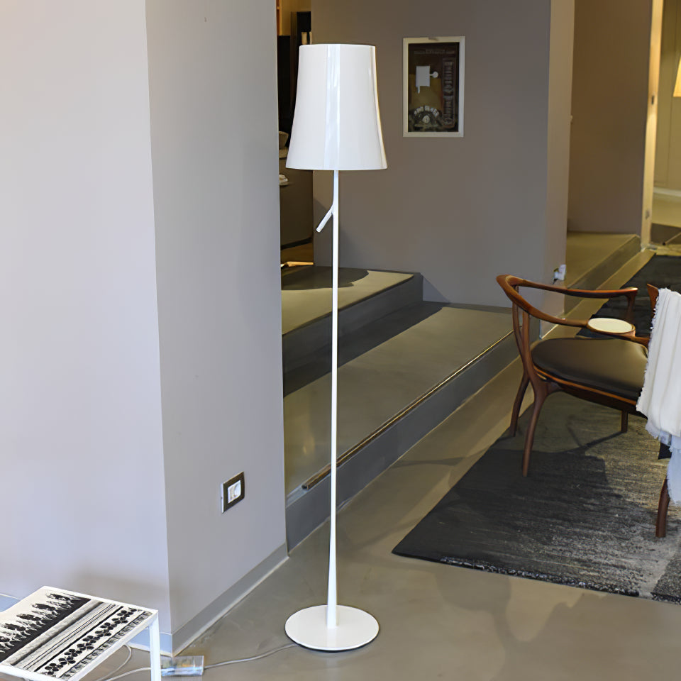 Birdie Floor Lamp – Contemporary Botanical Iron Standing Floor Light