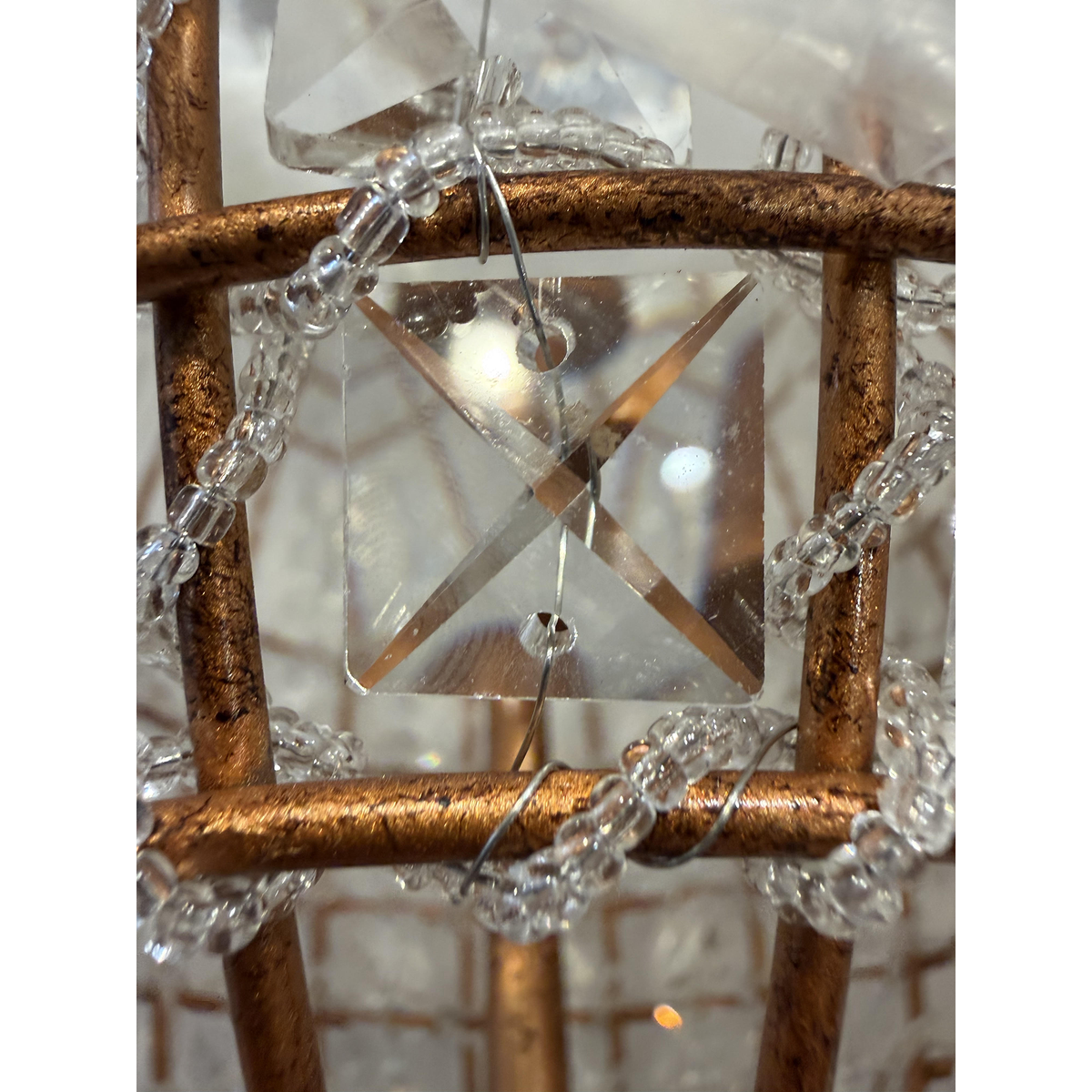 Blanca Crystal Pendant Lamp – Versailles-Inspired Crystal & Metal Pendant Light