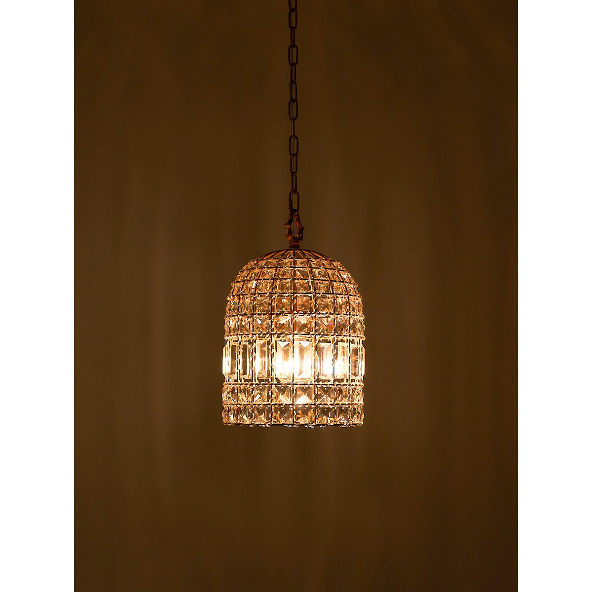 Blanca Crystal Pendant Lamp – Versailles-Inspired Crystal & Metal Pendant Light