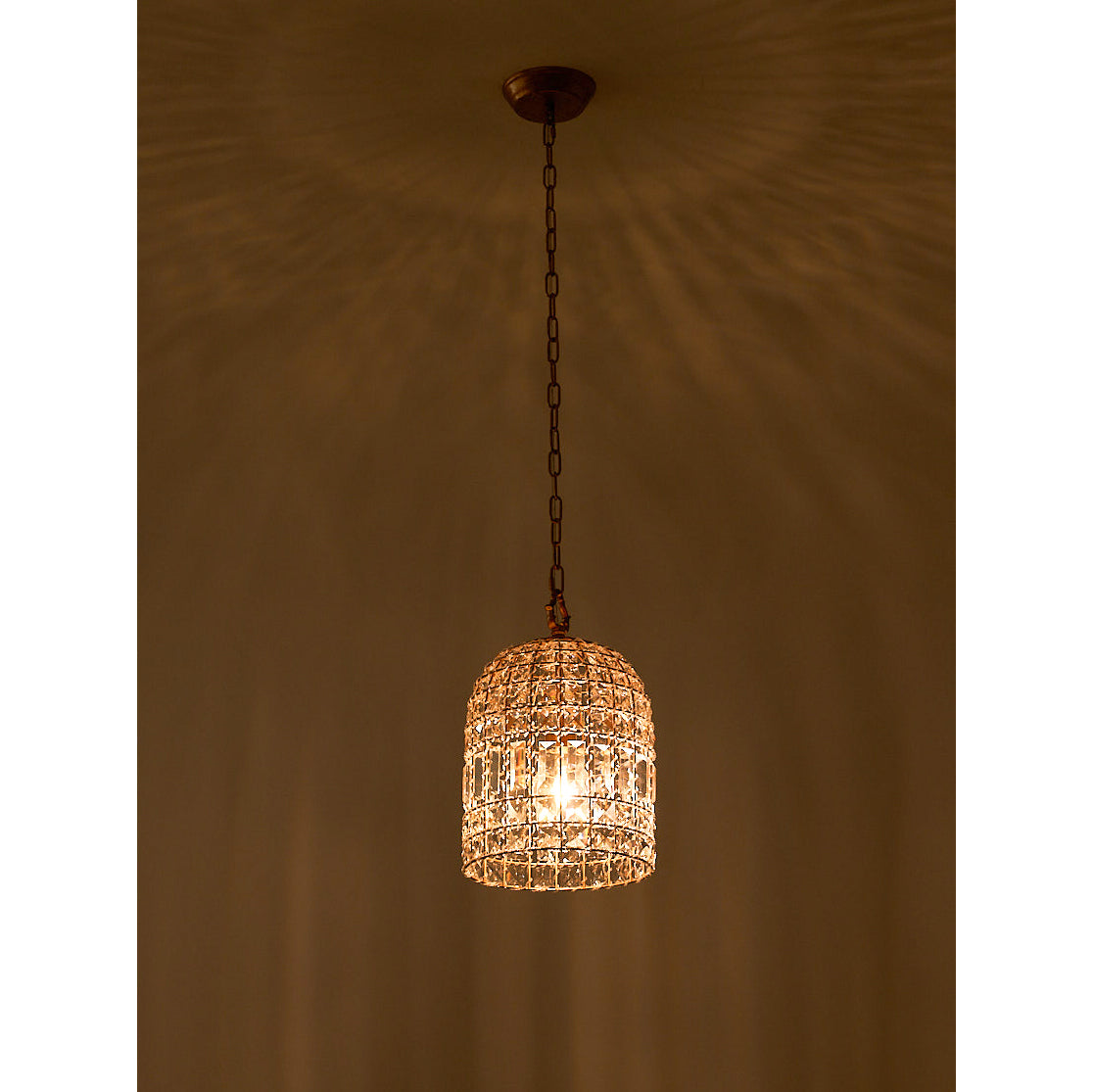 Blanca Crystal Pendant Lamp – Versailles-Inspired Crystal & Metal Pendant Light