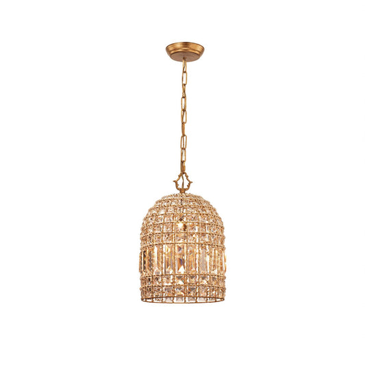 Blanca Crystal Pendant Lamp – Versailles-Inspired Crystal & Metal Pendant Light