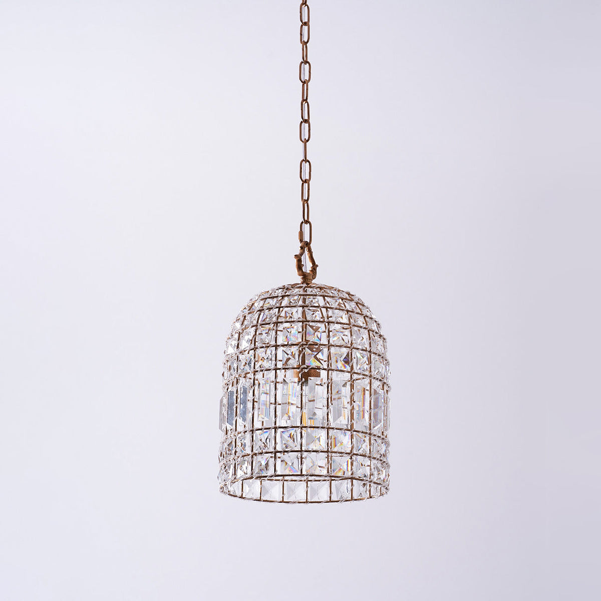 Blanca Crystal Pendant Lamp – Versailles-Inspired Crystal & Metal Pendant Light