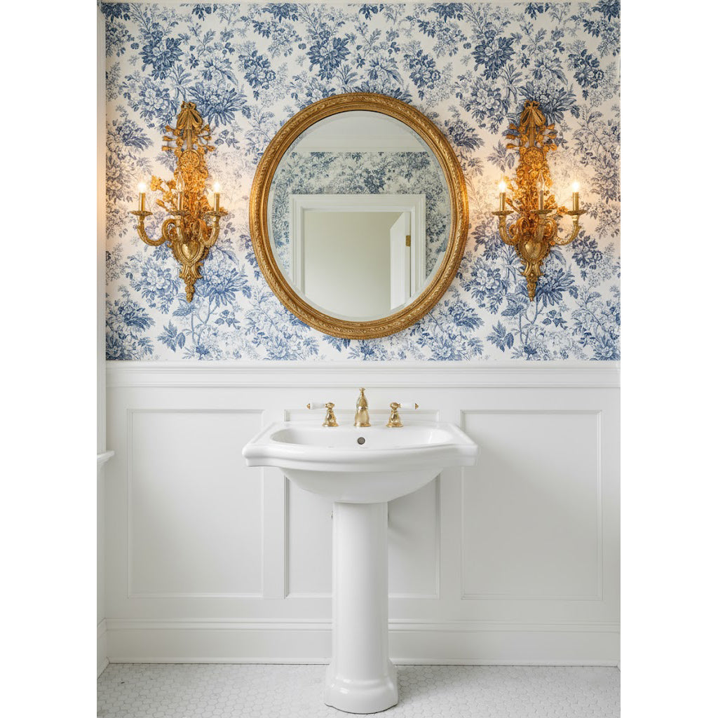 Blanche Brass Wall Lamp – Refined Multi-Head Vertical Brass Wall Sconce
