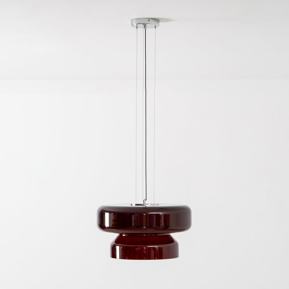 Bohemia Pendant Lamp – Dual-Volume Translucent Colored Glass Pendant Light