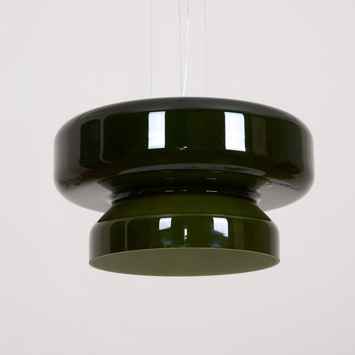 Bohemia Pendant Lamp – Dual-Volume Translucent Colored Glass Pendant Light