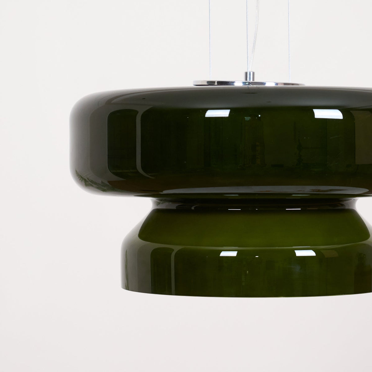Bohemia Pendant Lamp – Dual-Volume Translucent Colored Glass Pendant Light