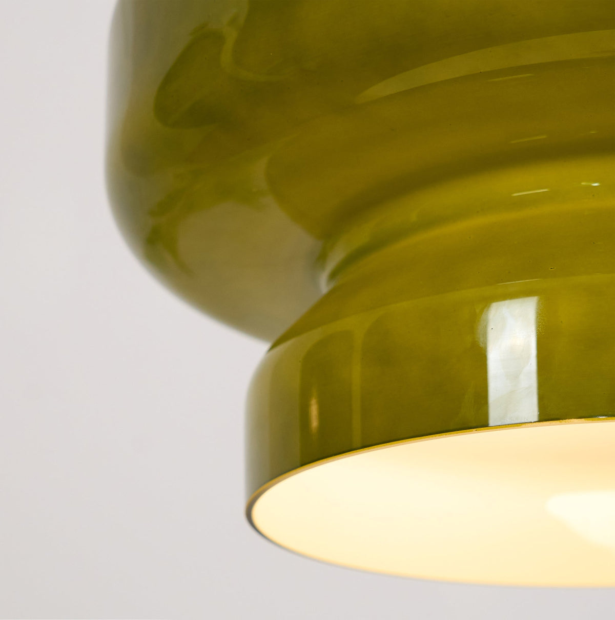 Bohemia Pendant Lamp – Dual-Volume Translucent Colored Glass Pendant Light