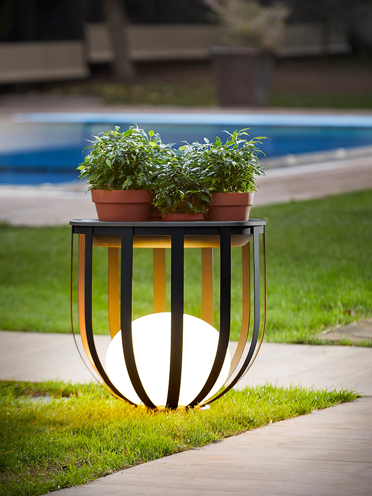 Bols Garden Outdoor Lamp – IP65 Waterproof Stainless Steel & Acrylic Landscape Light
