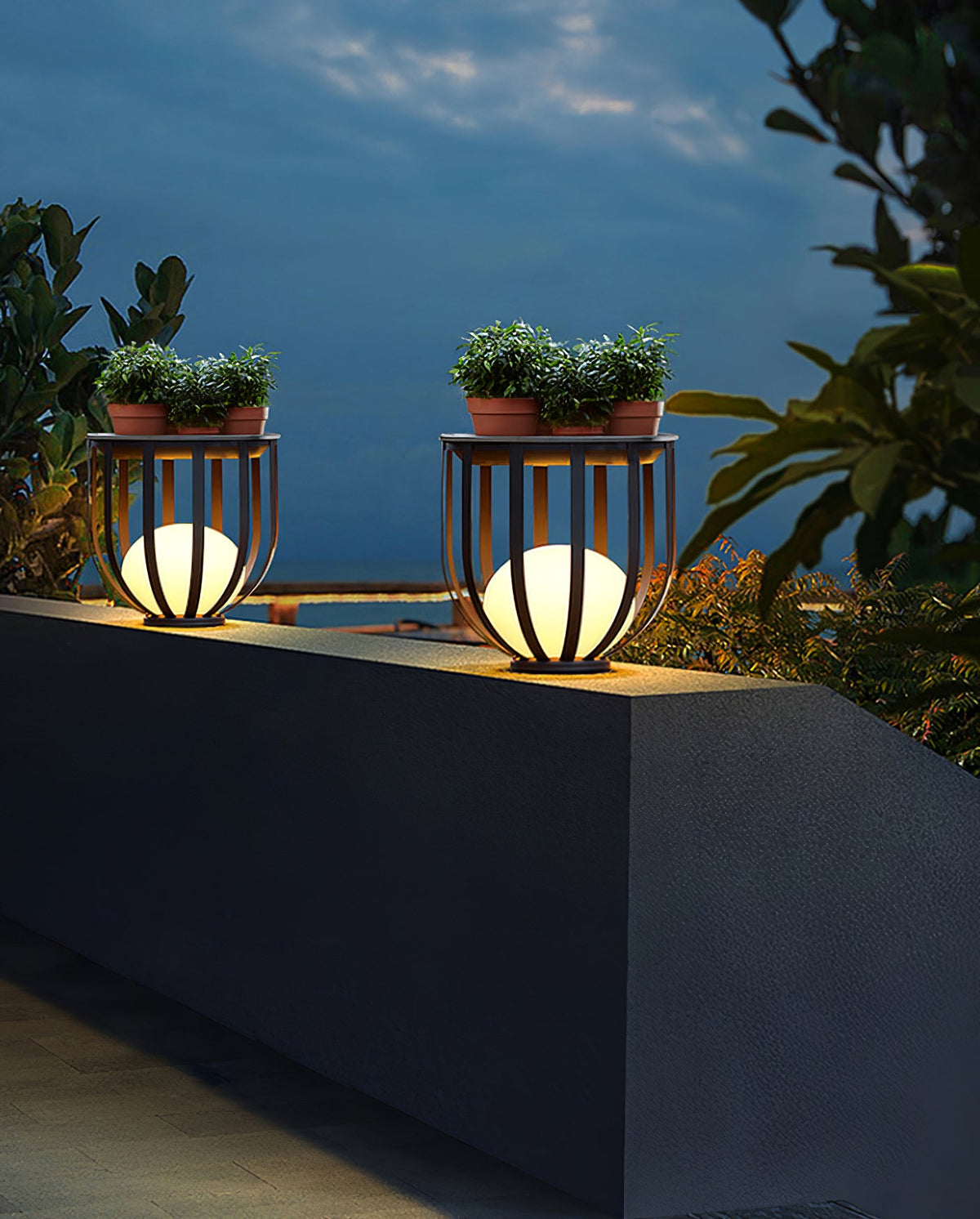 Bols Garden Outdoor Lamp – IP65 Waterproof Stainless Steel & Acrylic Landscape Light