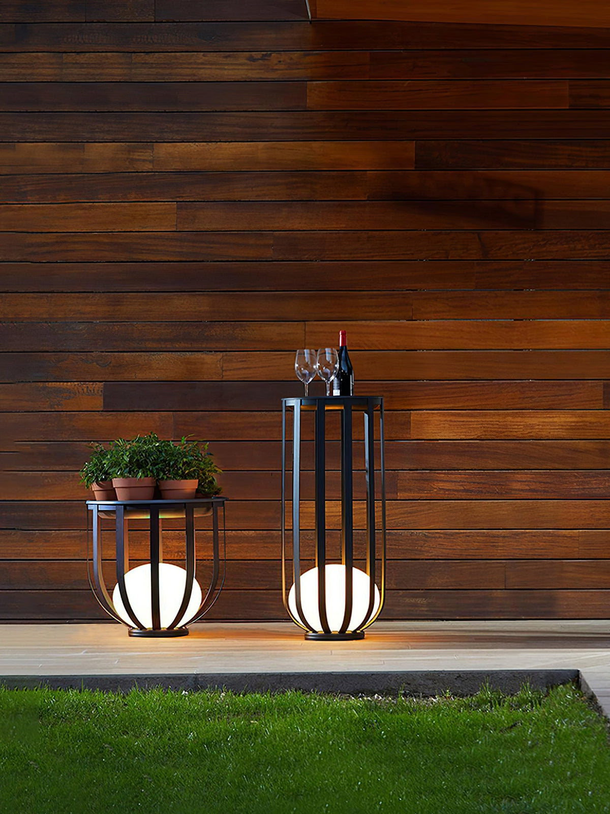 Bols Garden Outdoor Lamp – IP65 Waterproof Stainless Steel & Acrylic Landscape Light