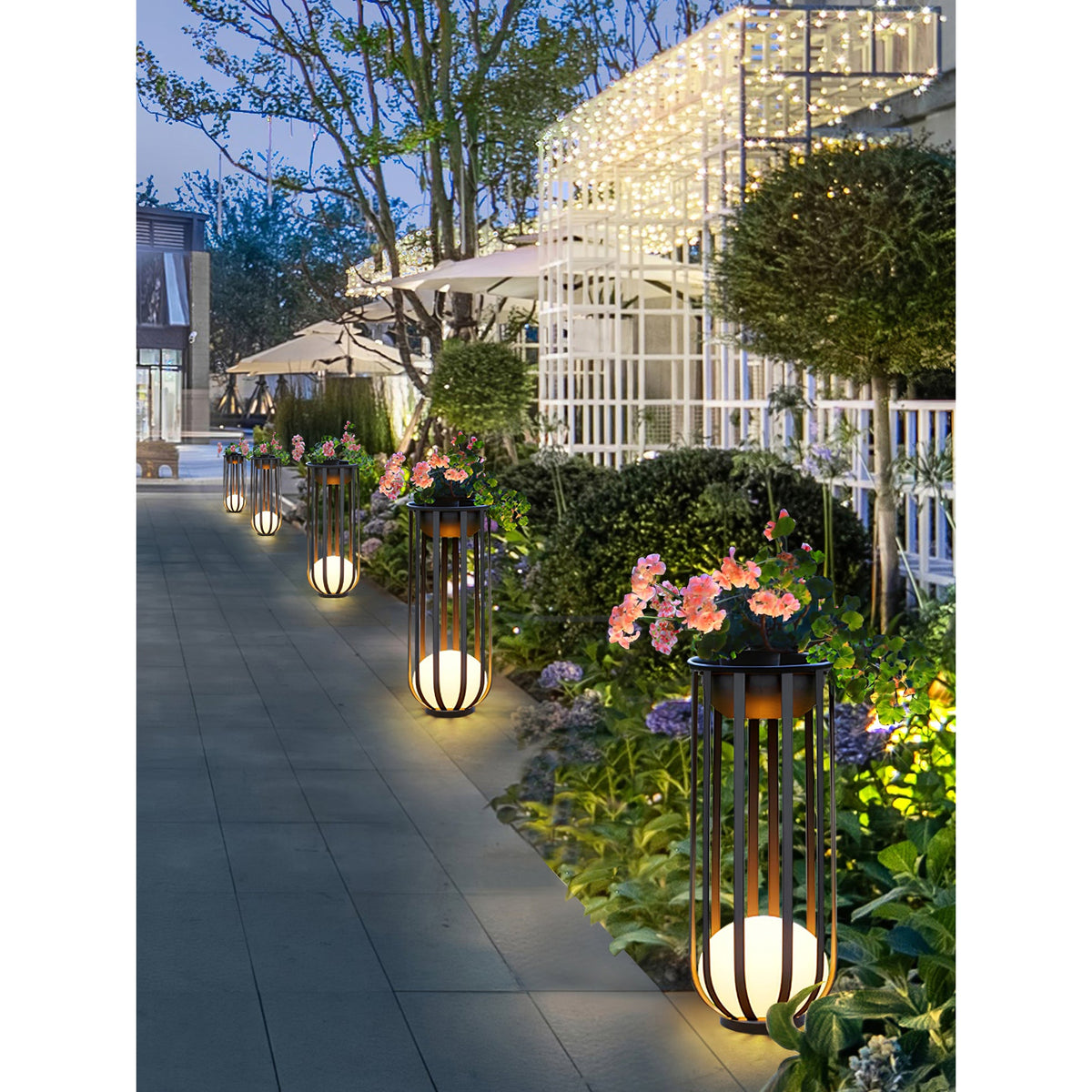 Bols Garden Outdoor Lamp – IP65 Waterproof Stainless Steel & Acrylic Landscape Light