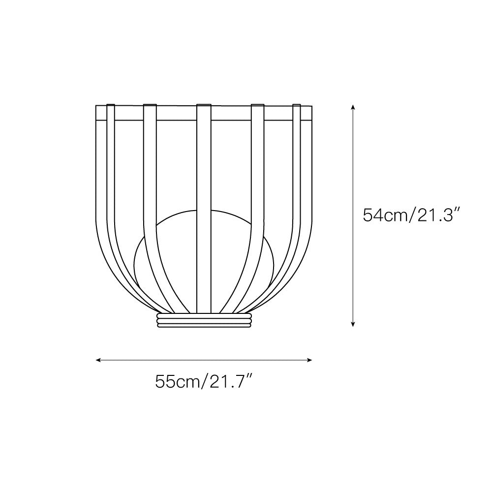 Bols Garden Outdoor Lamp – IP65 Waterproof Stainless Steel & Acrylic Landscape Light