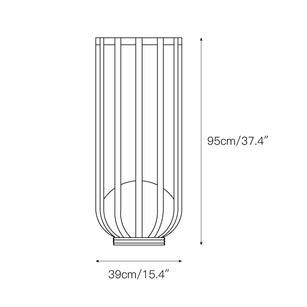 Bols Garden Outdoor Lamp – IP65 Waterproof Stainless Steel & Acrylic Landscape Light
