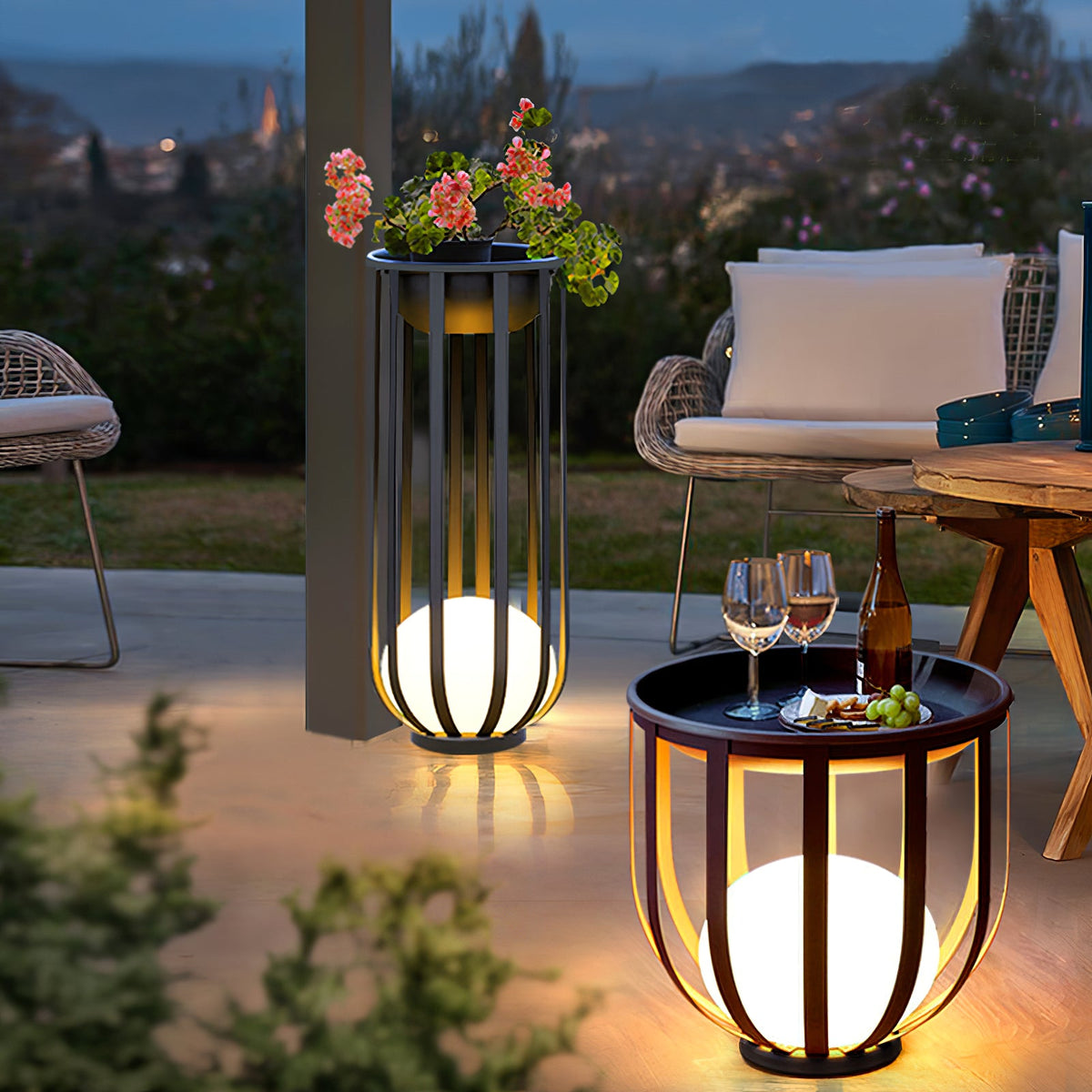 Bols Garden Outdoor Lamp – IP65 Waterproof Stainless Steel & Acrylic Landscape Light