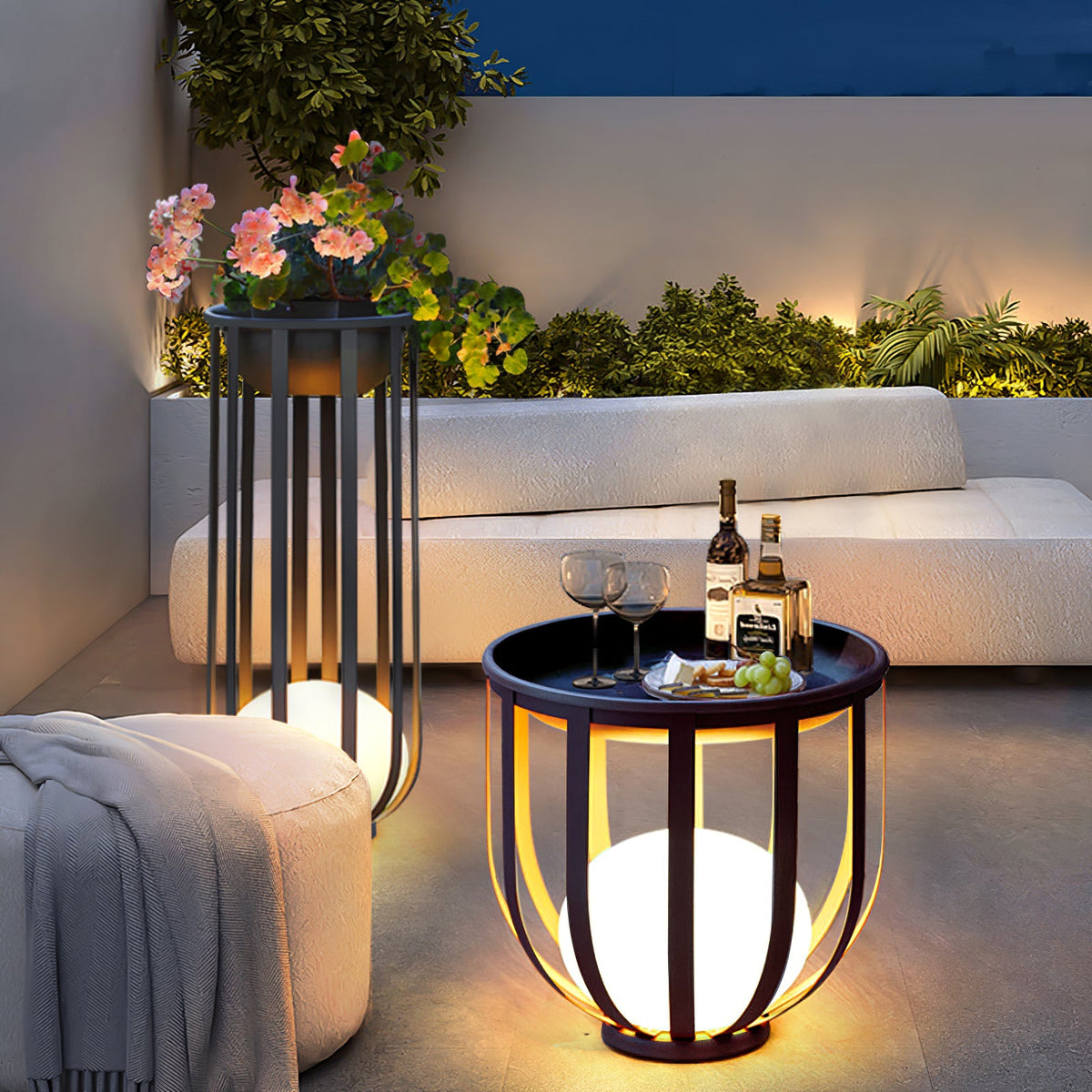 Bols Garden Outdoor Lamp – IP65 Waterproof Stainless Steel & Acrylic Landscape Light