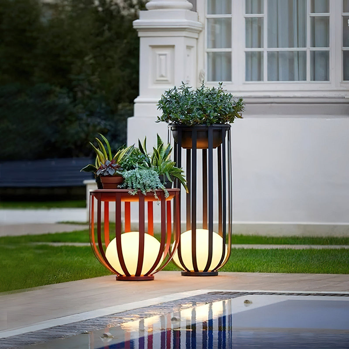 Bols Garden Outdoor Lamp – IP65 Waterproof Stainless Steel & Acrylic Landscape Light