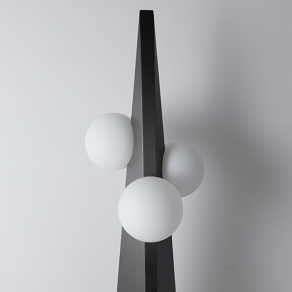 Bonhomme Floor Lamp – Human-Scale Artisanal Glass & Iron Statement Floor Light