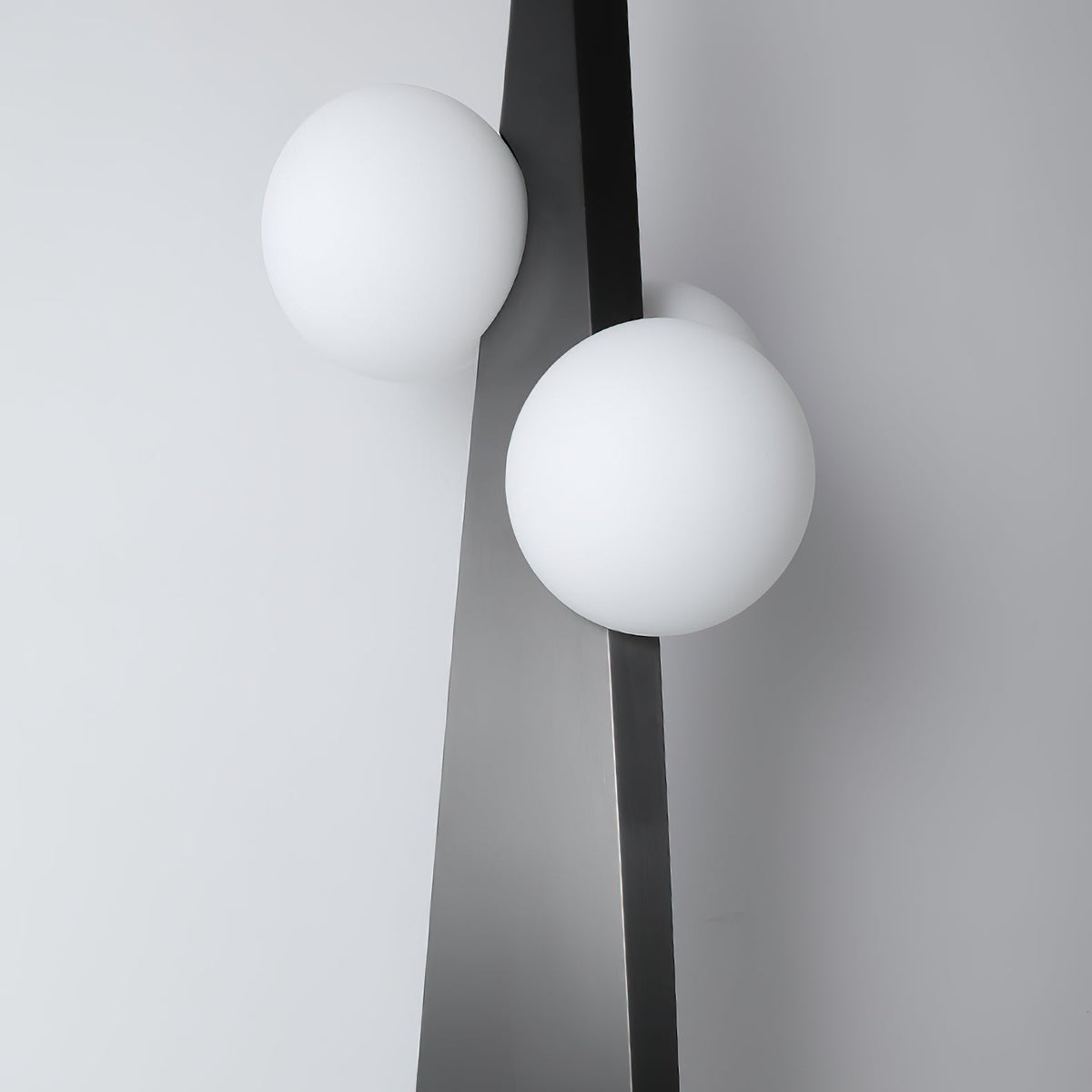 Bonhomme Floor Lamp – Human-Scale Artisanal Glass & Iron Statement Floor Light