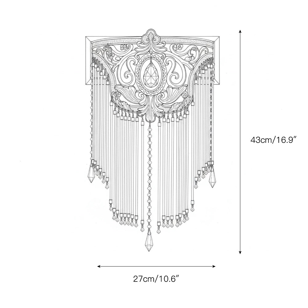 Bow Tie Crystal Wall Lamp – Refined Brass & Crystal Bow Tie Wall Sconce