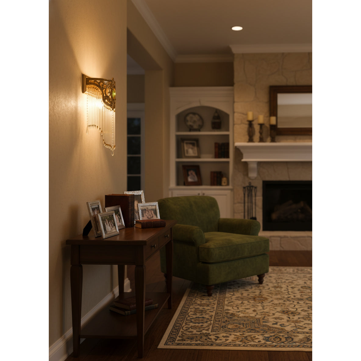 Bow Tie Crystal Wall Lamp – Refined Brass & Crystal Bow Tie Wall Sconce