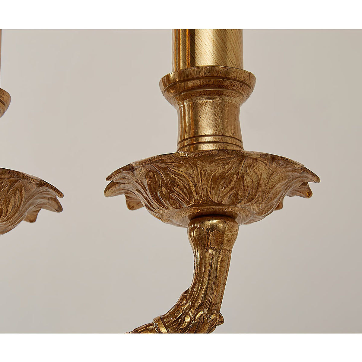 Brad Palace Wall Lamp – 4-Head Vertical Solid Brass Palace Wall Sconce