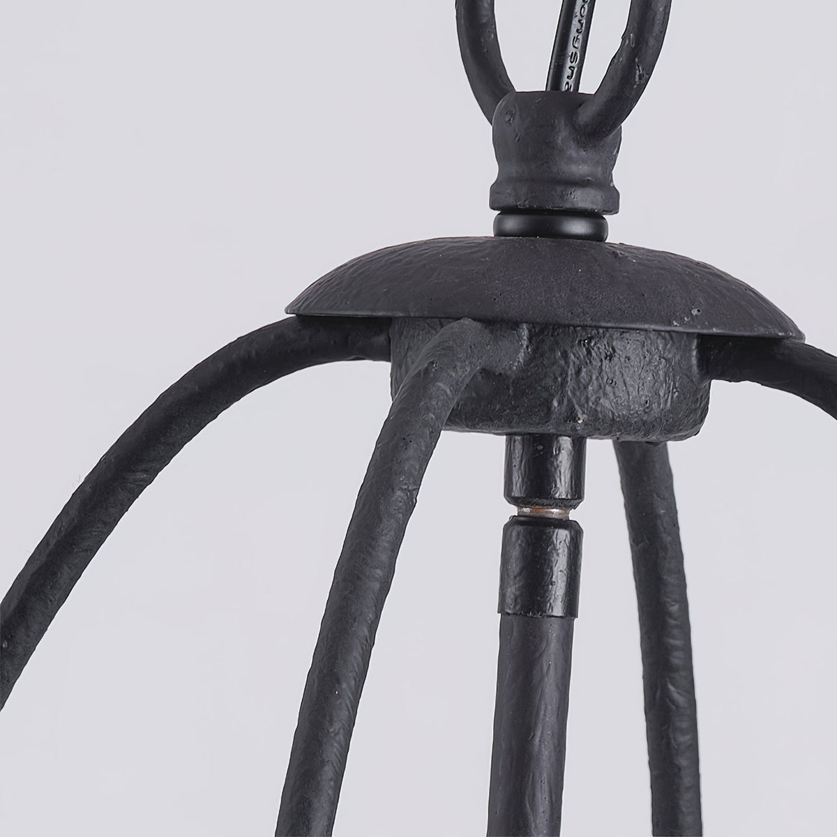 Bradbury Pendant Lamp – Bell-Shaped Twisted Ribbon-Arm 4-Head Pendant Light