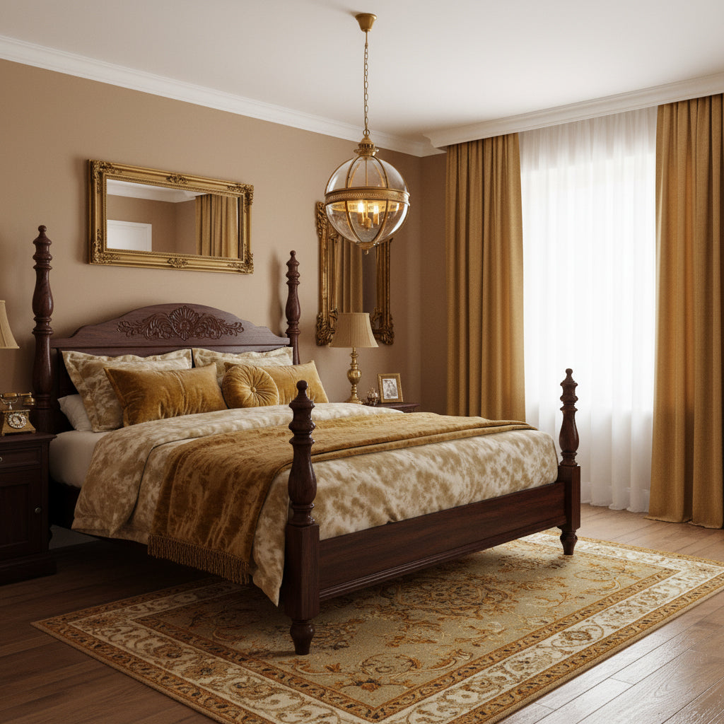 Braeden Pendant Light - Baroque Style 3-Light Glass Lantern Pendant