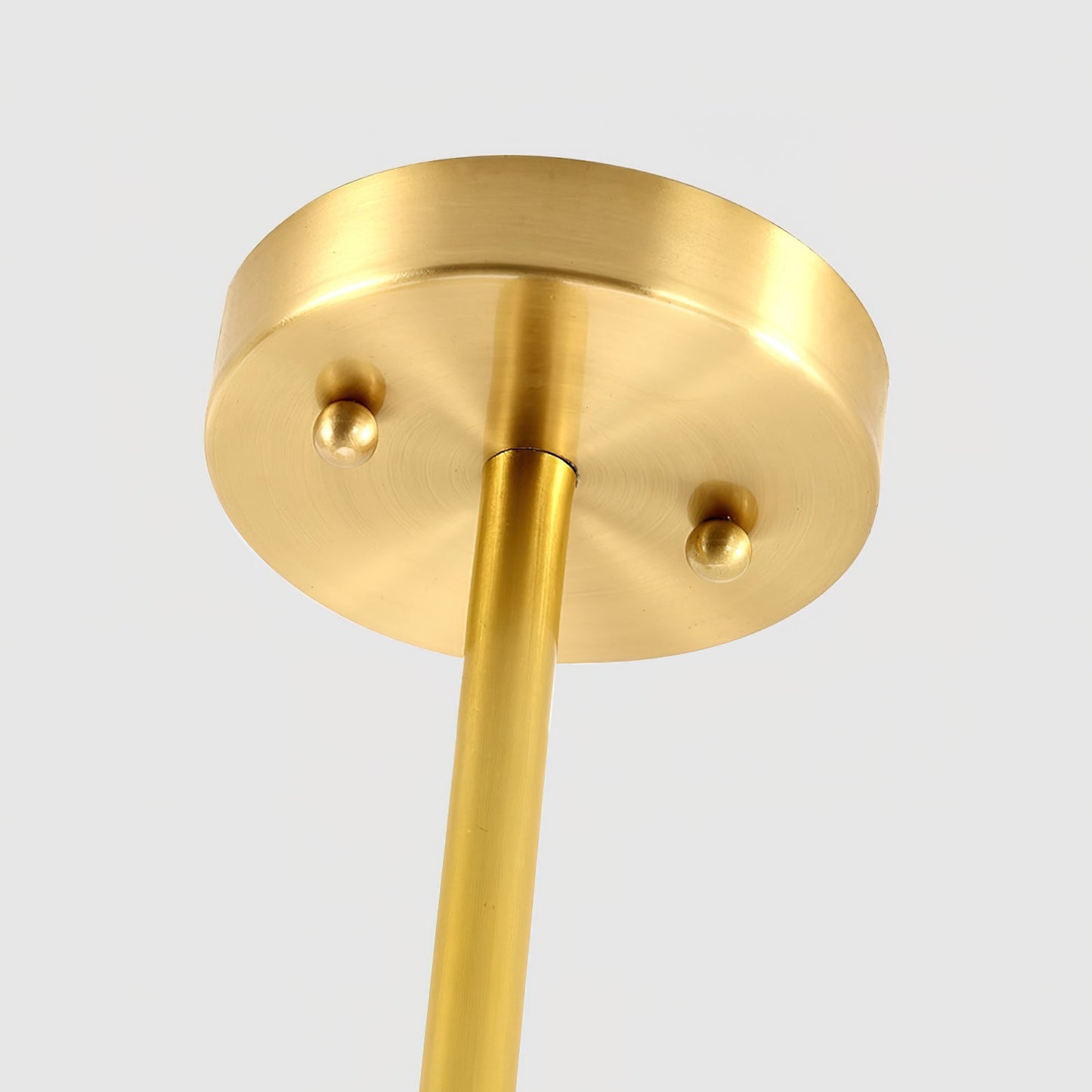 Branch Chandelier - Modern Starburst Brass & Glass Orb Pendant