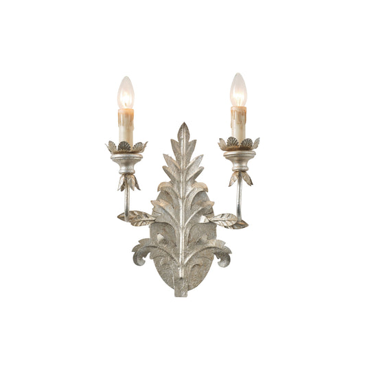 Branch Leaf Wall Lamp - Botanical Iron Sconce & Nature-Inspired Accent Light