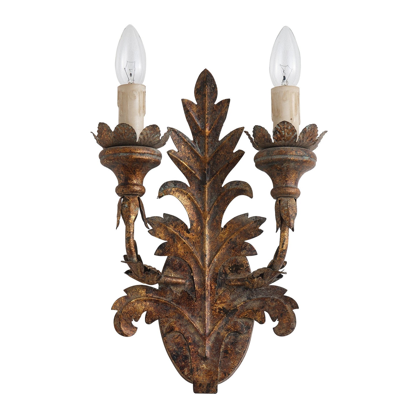 Branch Leaf Wall Lamp - Botanical Iron Sconce & Nature-Inspired Accent Light