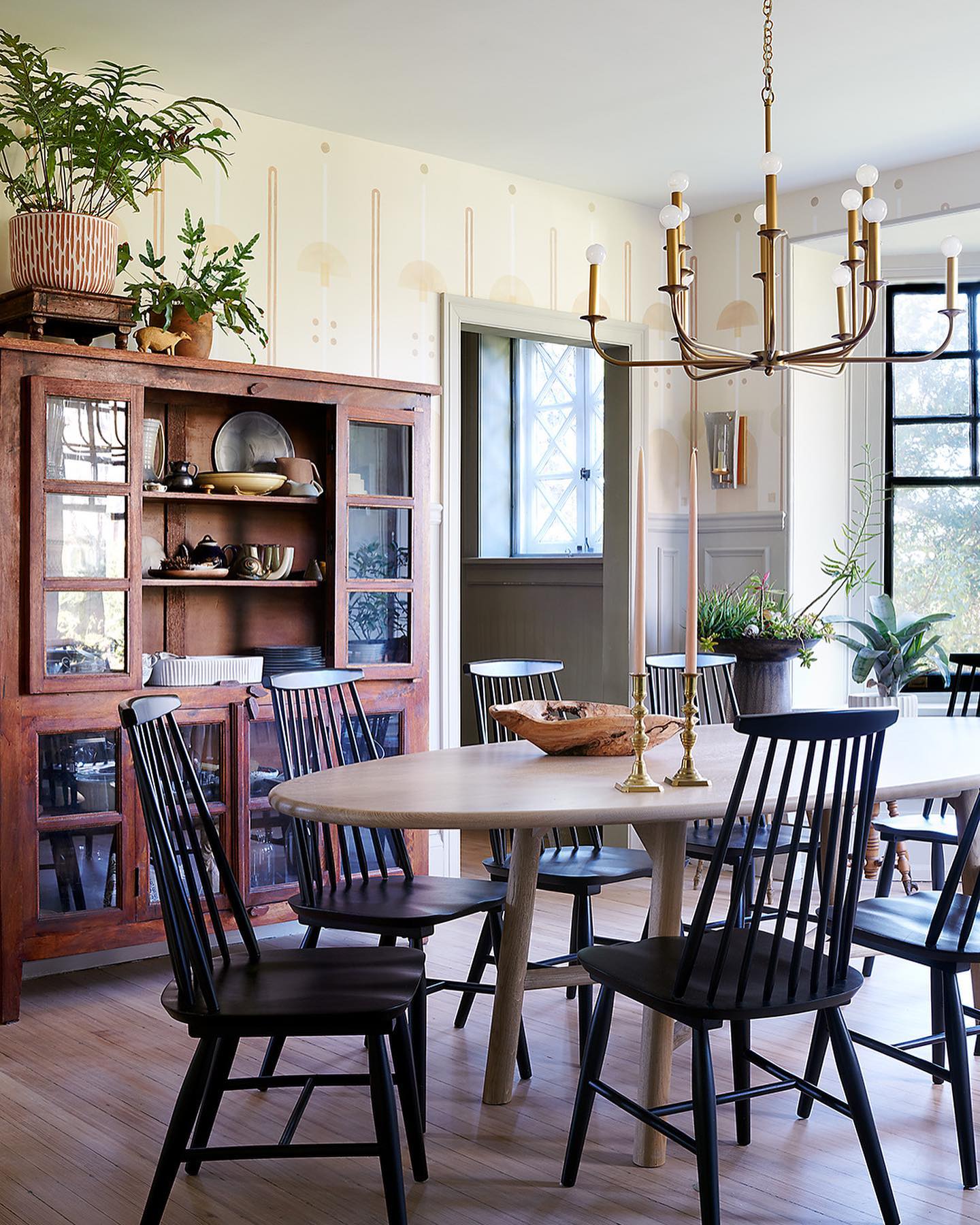 Odensa Chandelier - Double-Tier Brass Multi-Arm Light