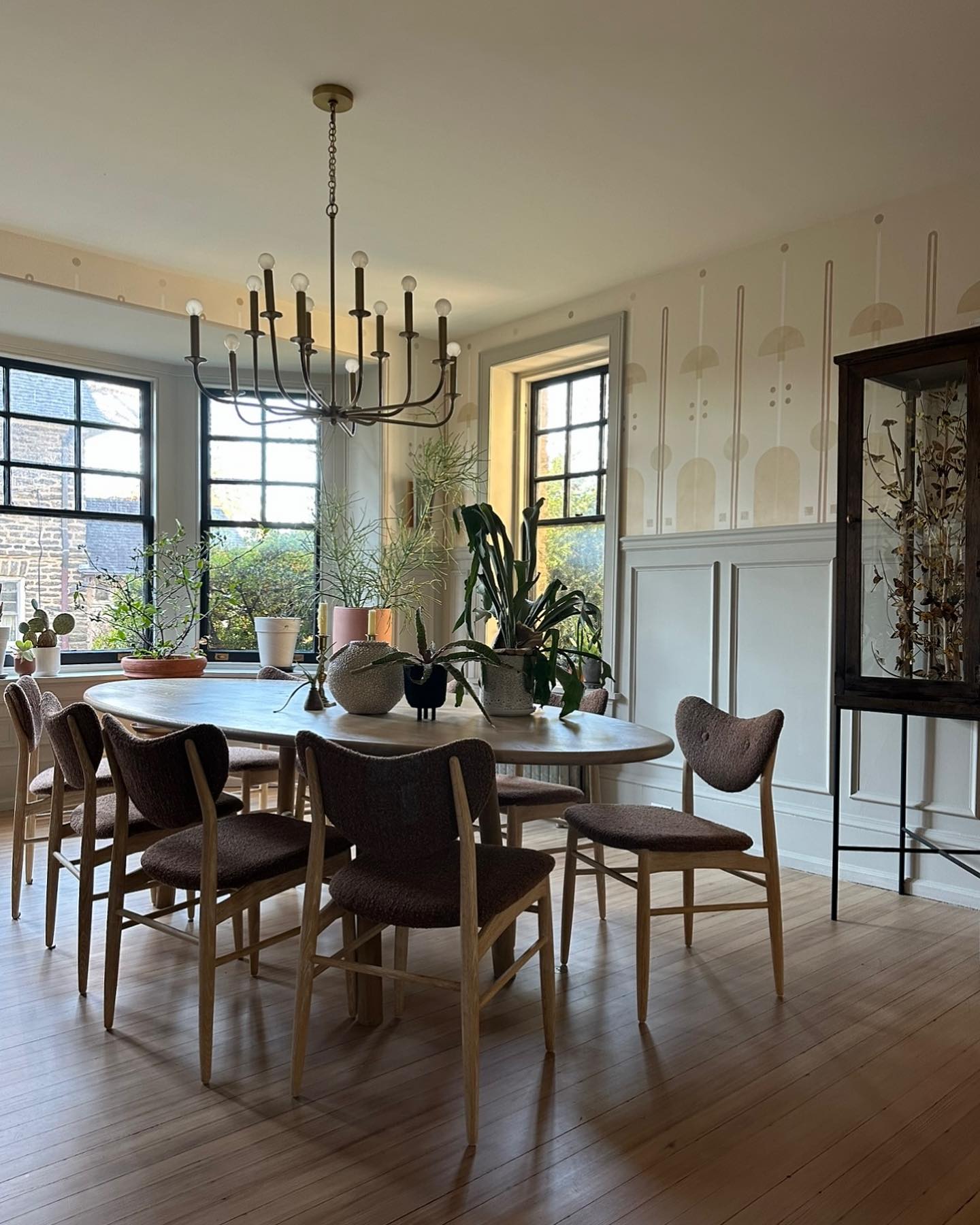 Odensa Chandelier - Double-Tier Brass Multi-Arm Light