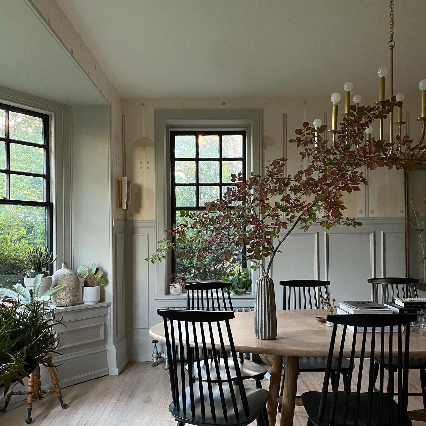 Odensa Chandelier - Double-Tier Brass Multi-Arm Light