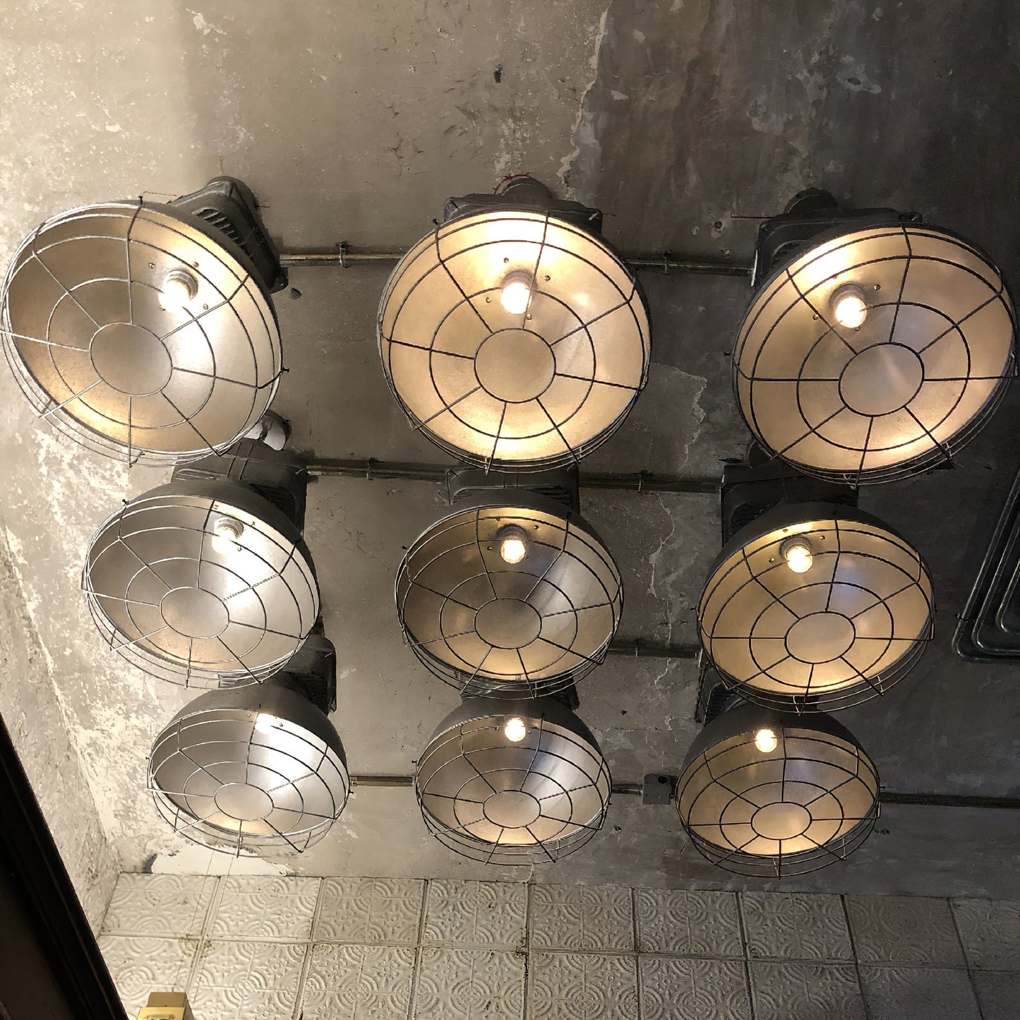 Brilliant Anouk Pendant Light - Modern Industrial Iron Dome Chandelie