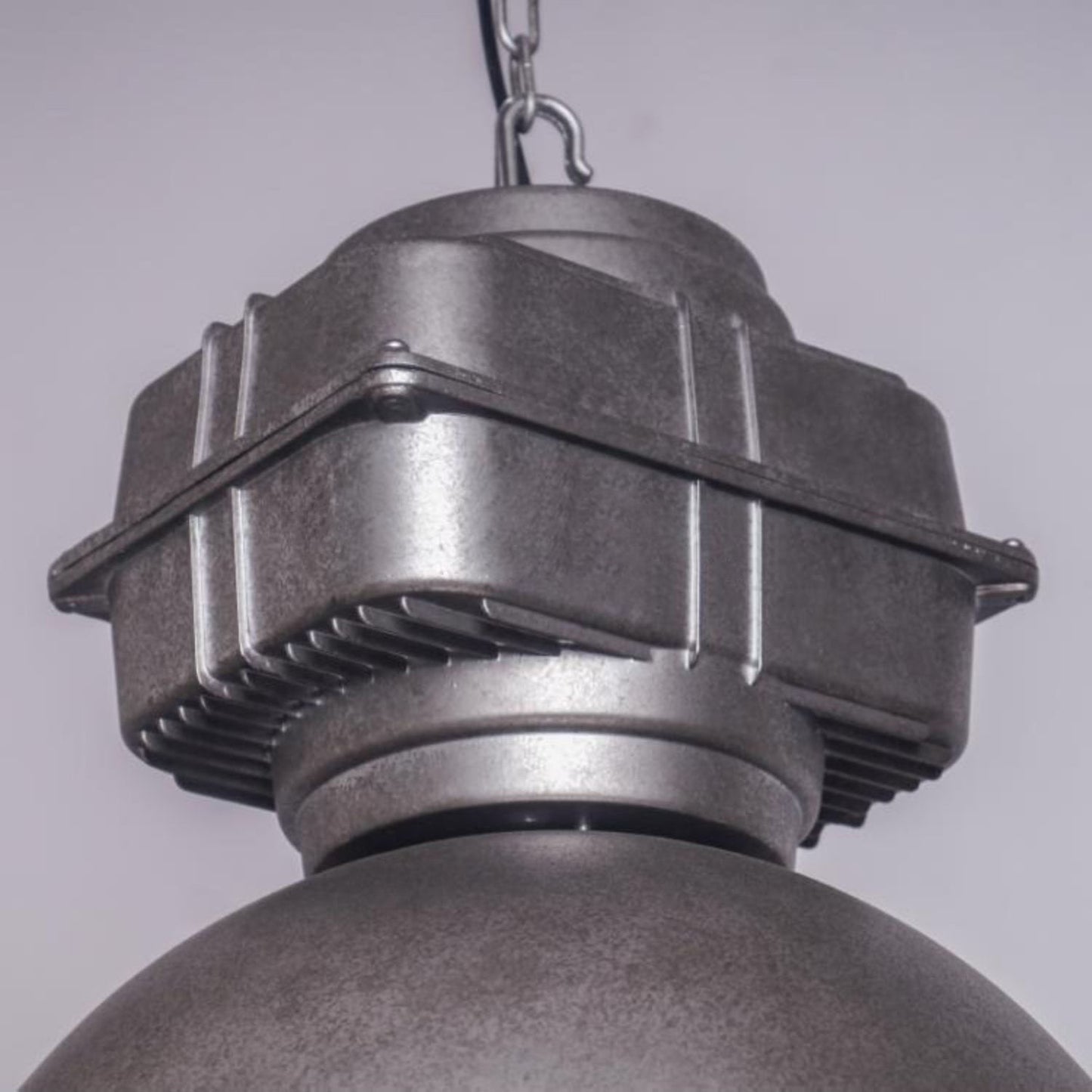 Brilliant Anouk Pendant Light - Modern Industrial Iron Dome Chandelie