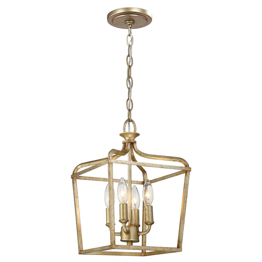 Brio Crystal Chandelier - Luxury Gold Scrolling Iron & Jewel Chandelier