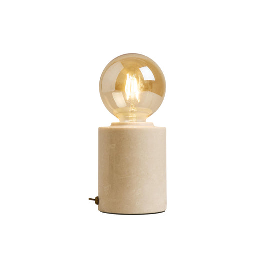 Bristol Mini Marble Table Lamp - Minimalist Natural Stone Base Ligh