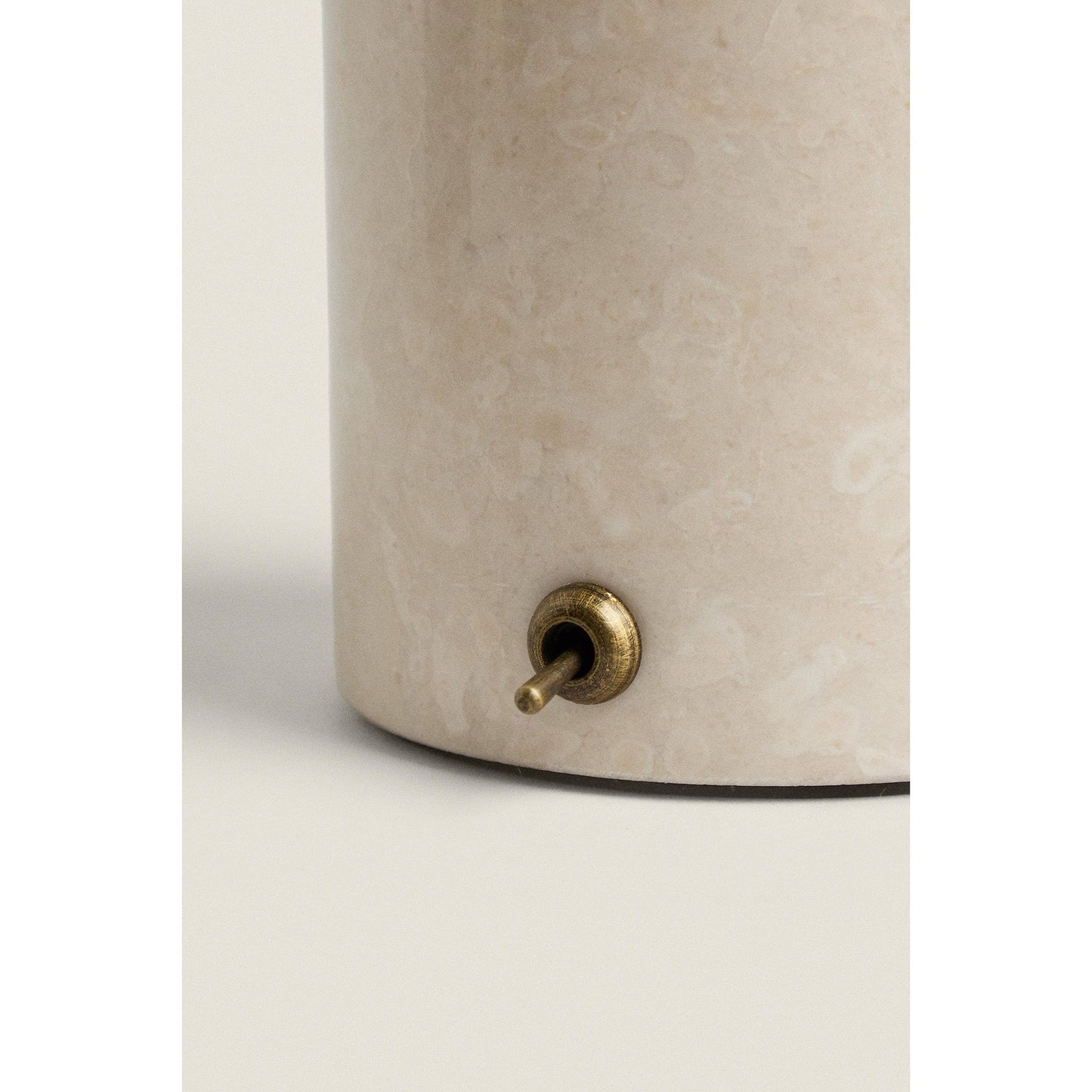 Bristol Mini Marble Table Lamp - Minimalist Natural Stone Base Ligh