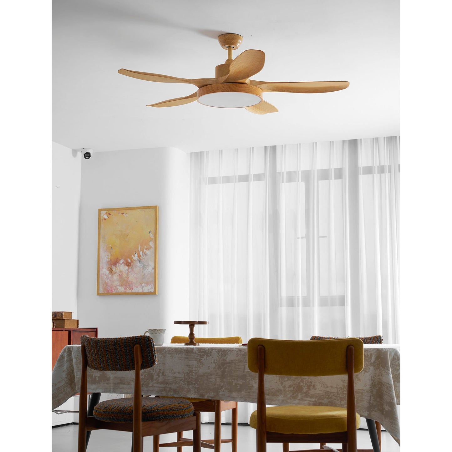 Bronx 52″ Modern Industrial Ceiling Fan with LED Light & Remote