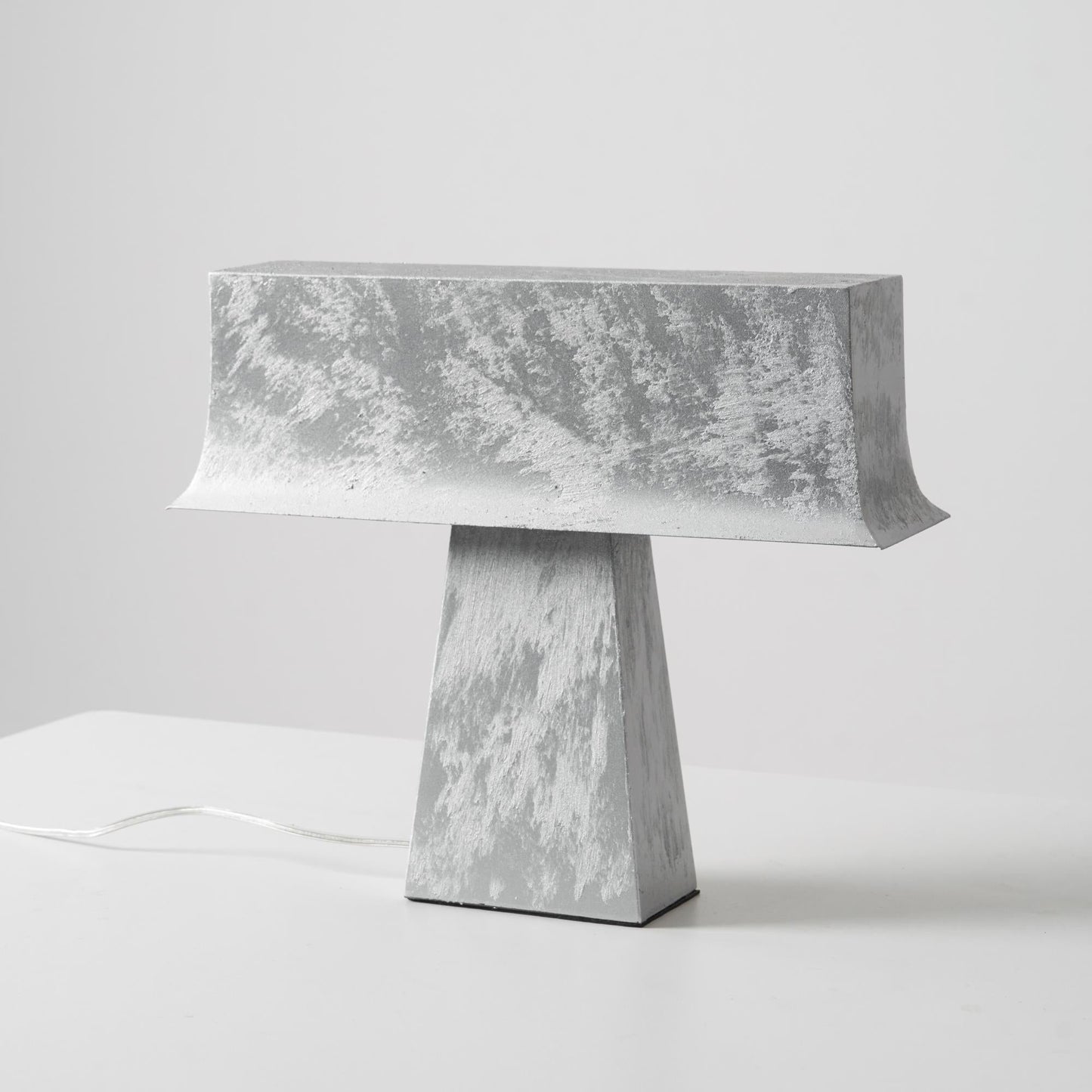 Bruchi Table Lamp - Antique Stainless Steel Designer Desk Light