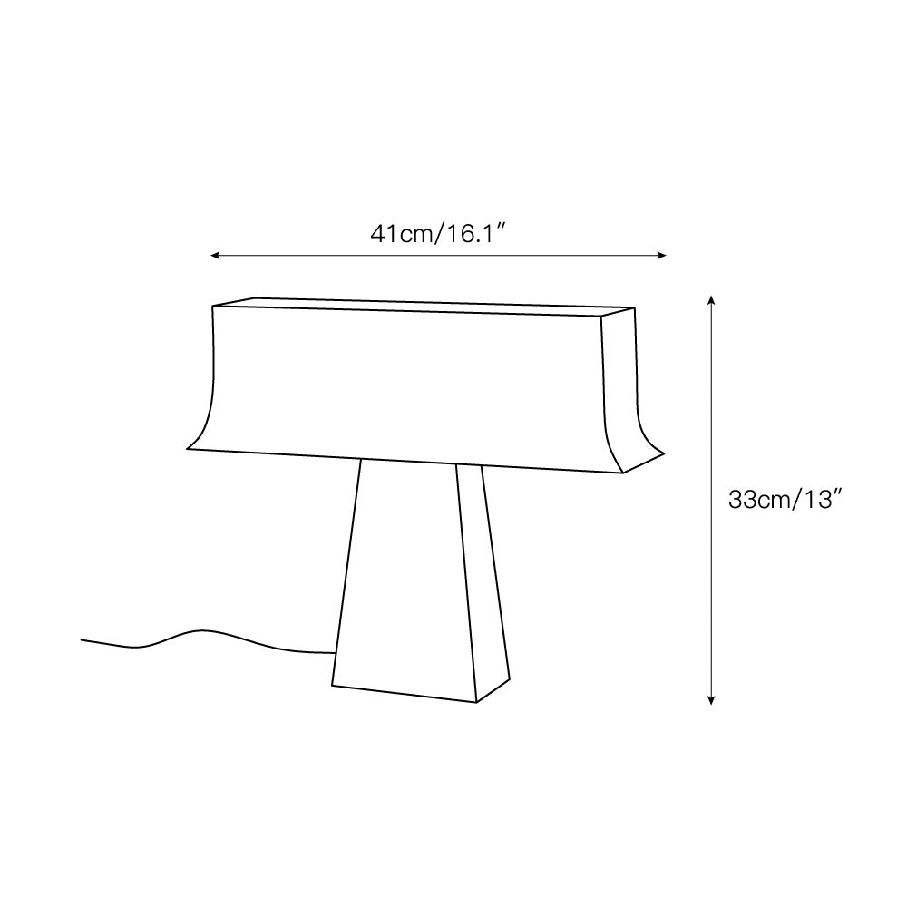 Bruchi Table Lamp - Antique Stainless Steel Designer Desk Light