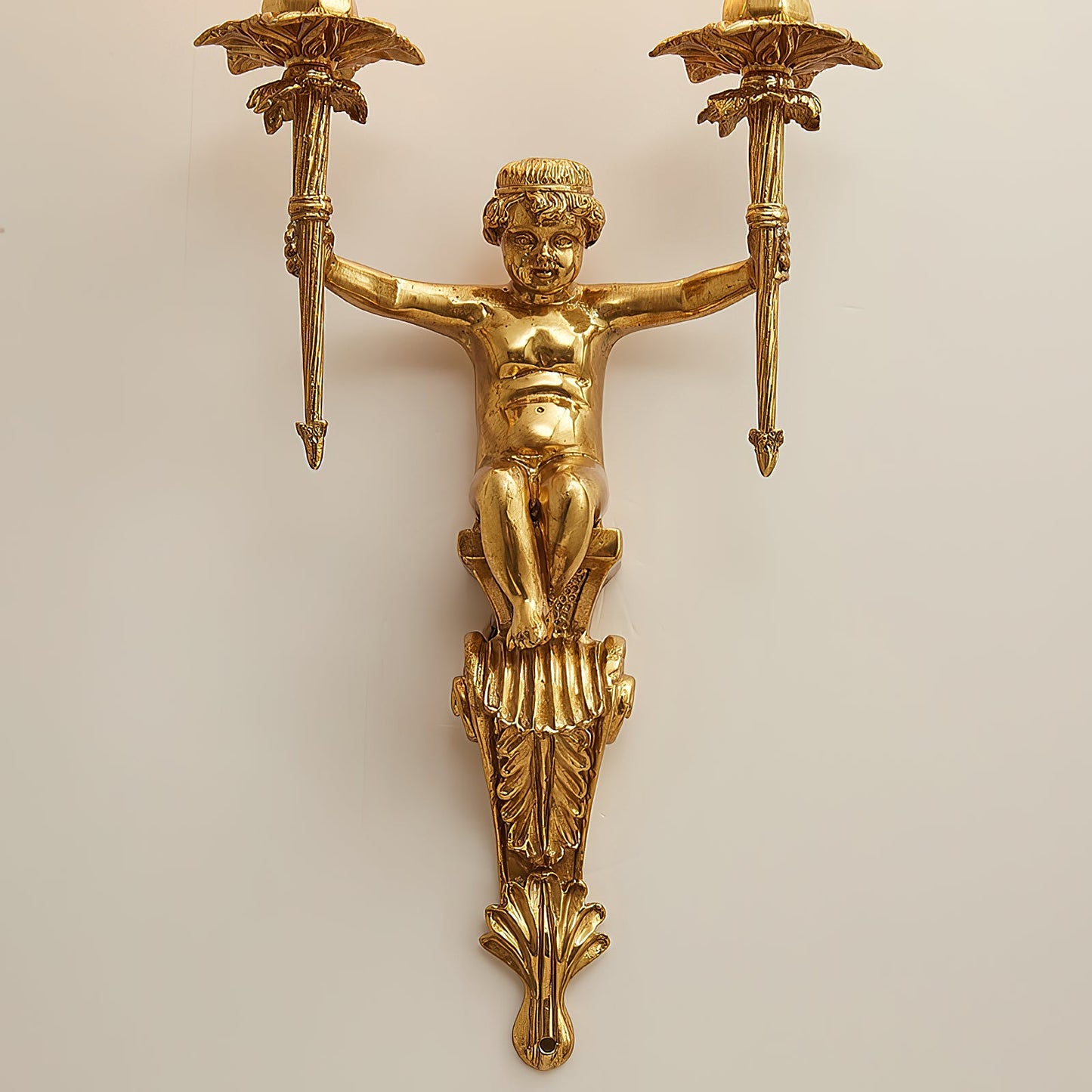 Brunelle Wall Lamp - Luxury 2-Light Brass Sconce for Classical Interiors